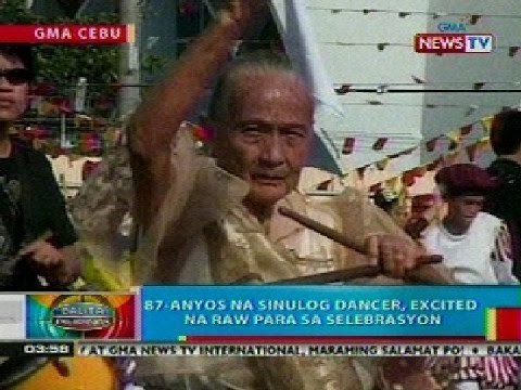 BP: 87-anyos na Sinulog dancer, excited na para sa selebrasyon