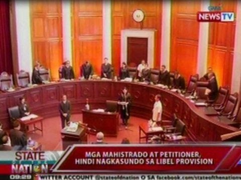 SONA: Mga kontra sa Anti-Cybercrime Law, full force sa unang araw ng oral arguments sa SC