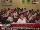 SONA: Early registration ng Deped para sa susunod na school year, bukas na