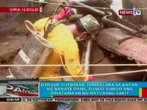 BP: Dengue Outbreak, idineklara sa Banate, Iloilo