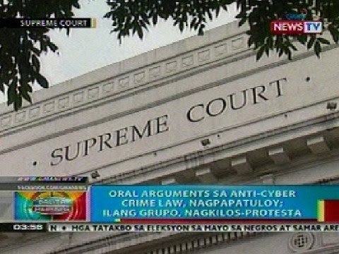 BP: Ilang grupo, nagkilos-protesta laban sa anti-cybercrime law
