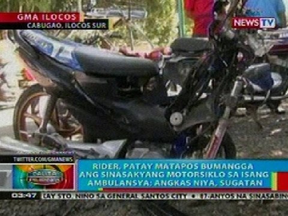 BP: 2 patay, 1 sugatan sa magkahiwalay na aksidente sa Pangasinan at Ilocos Sur