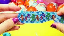 Surprise Eggs Play Doh Eggs Kinder Surprise Eggs Marvel Heroes Disney Princess