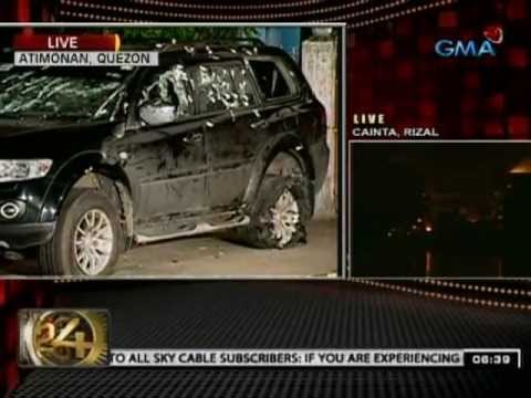 24 Oras: NBI at DOJ, nagsagawa ng reenactment ng insidente sa Atimonan kung saan 13 ang patay