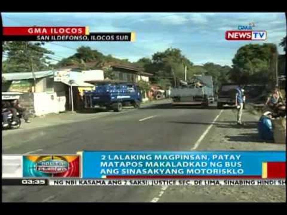 BP: 4 patay sa magkakahiwalay na aksidente sa Bulacan at Ilocos