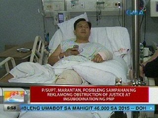 UB: P/Supt. Marantan, posibleng sampahan ng reklamong Obstruction of Justice at Insubodination