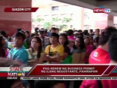 SONA: Pag-renew ng business permit ng ilang negosyante, pahirapan