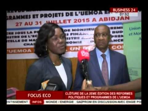 Business24 / Focus Eco - Clôture de la 2eme édition des reformes politiques de l'UEMOA