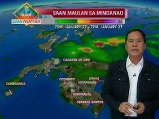 24Oras: Ilang bahagi ng Mindanao, uulanin ng katamtaman hanggang malakas dahil sa buntot ng LPA