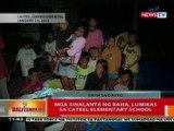 BT: Mga sinalanta ng baha, lumikas sa Cateel Elementary School sa Davao Oriental