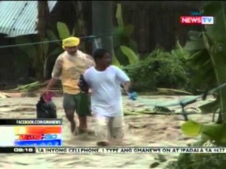 NTG: Davao region, binaha dahil sa walang patid na ulan