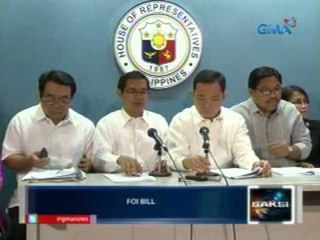 Saksi:  Ilang FOI advocates, nag-walk out sa Kamara nang 'di isama sa order of business ang panukala