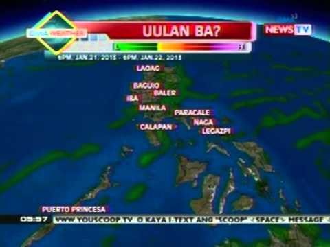 QRT: Weather update as of 5:46 p.m. (Jan 21, 2013)