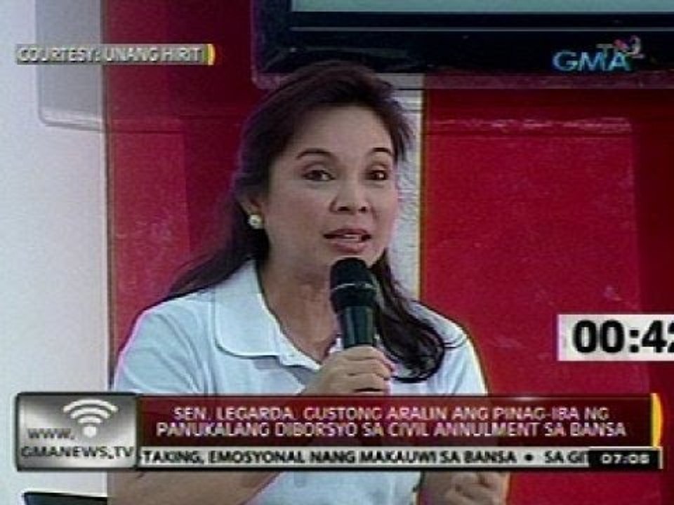 24 Oras: Mga kandidato sa pagka-senador na   sina Hagedorn, Legarda, Maceda, at   Magsaysay, sumal