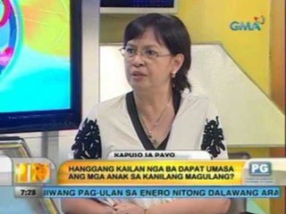 UH: Hanggang kailan nga ba dapat umasa ang mga anak sa kanilang magulang?