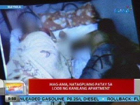 UB: Mag-ama, natagpuang patay sa loob ng kanilang apartment sa Maynila