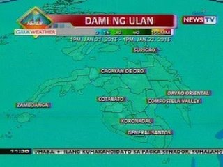 BT: Weather update as of 11:38 a.m. (Jan 21, 2013)