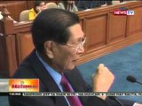 Sen. Pres. Enrile, itinangging may namamagitan sa kanila ng kanyang Chief of Staff na si Atty. Reyes