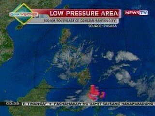 BP: Weather update as of 3:58 p.m. (Jan 23, 2013)