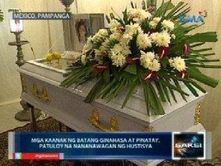 Saksi: Suspek sa batang ginahasa at sinunog sa Mexico, Pampanga, sinampahan na ng reklamo