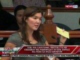 SONA: Pia Cayetano, bumwelta kaugnay ng pamimigay ni Sen. Enrile ng pondo sa mga senador