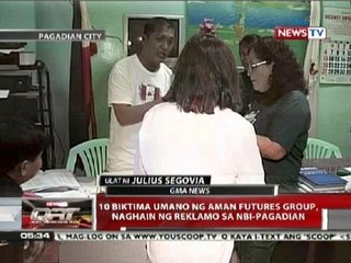 Download Video: QRT: 10 biktima ng Aman Futures Group, naghain ng reklamo sa NBI-Pagadian