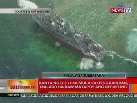BT: Crane ships na bubuhat sa USS Guardian, sa Feb. 1 pa raw darating sa bansa