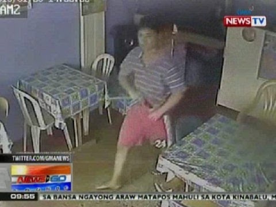 NTG: Pagnanakaw ng cellphone ng 2 lalaki sa isang karinderya sa QC, na-huli cam