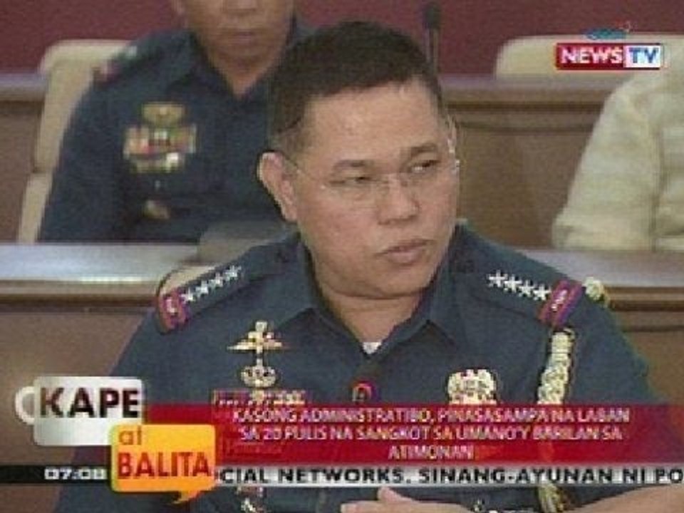 KB: Kasong administratibo, pinasasampa vs. 20 pulis na sangkot sa Atimonan shootout