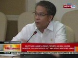 BT: Kautusan vs pagpi-prisinta ng mga suspek sa media, ilalabas ni DILG Sec. Roxas ngayong araw
