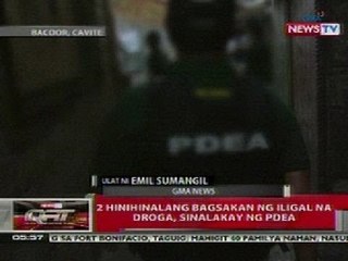 QRT: 2 bagsakan ng iligal na droga sa Cavite, sinalakay ng PDEA