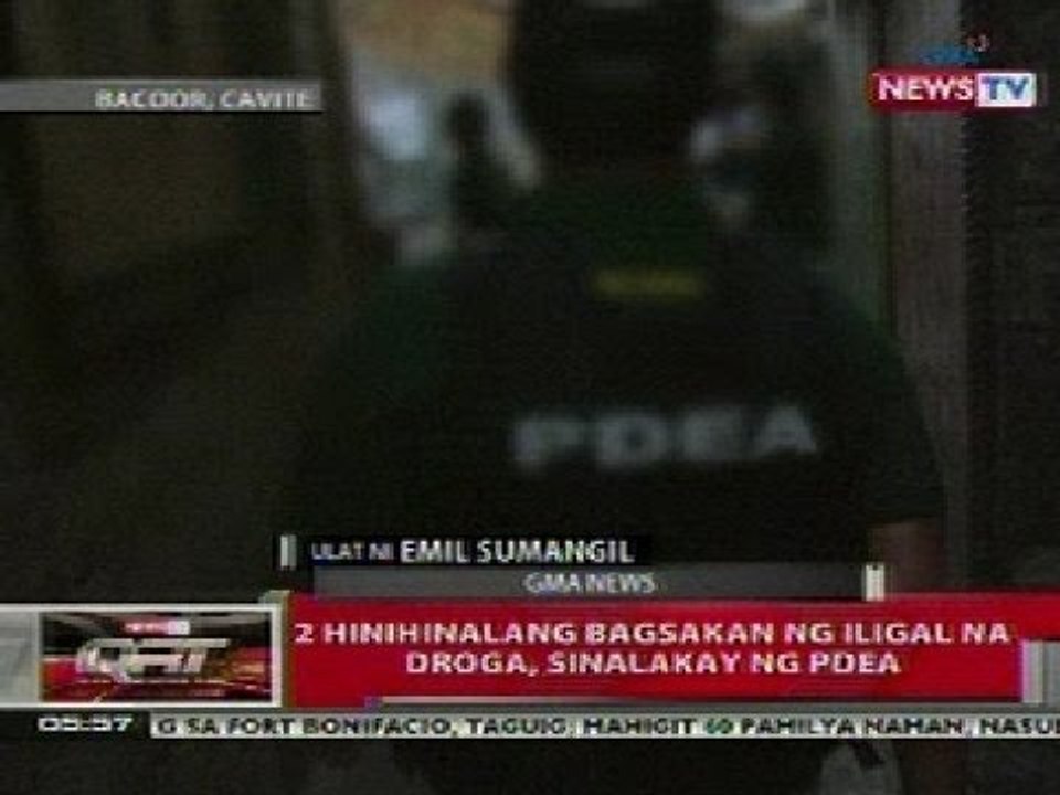 QRT: 2 bagsakan ng iligal na droga sa Cavite, sinalakay ng PDEA