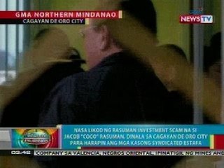 BP: Utak umano ng Rasuman scam na si Coco Rasuman, dinala sa CdeO