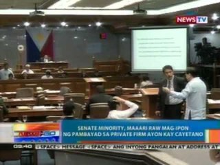 Sen. Alan Cayetano, naghain ng resolusyon upang ipa-audit sa private firm ang pondo ng Senado