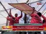 BT: Mga 'epal' poster at tarpaulin ng mga kandidato, pinagbabaklas ng MMDA