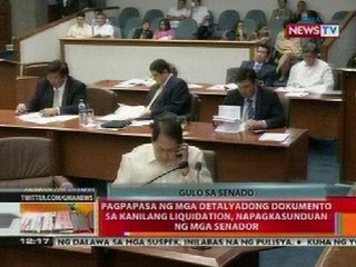BT: Pagpapasa ng mga detalyadong dokumento sa kanilang liquidation, napagkasunduan ng mga senador