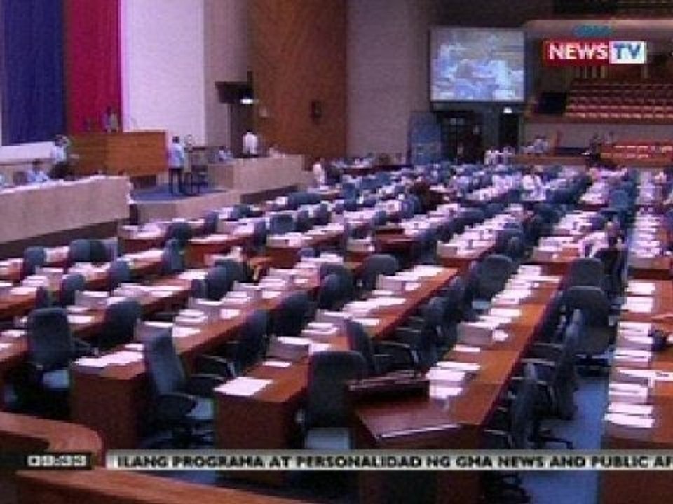 SONA: FOI bill, isinalang na kanina sa plenaryo sa kamara