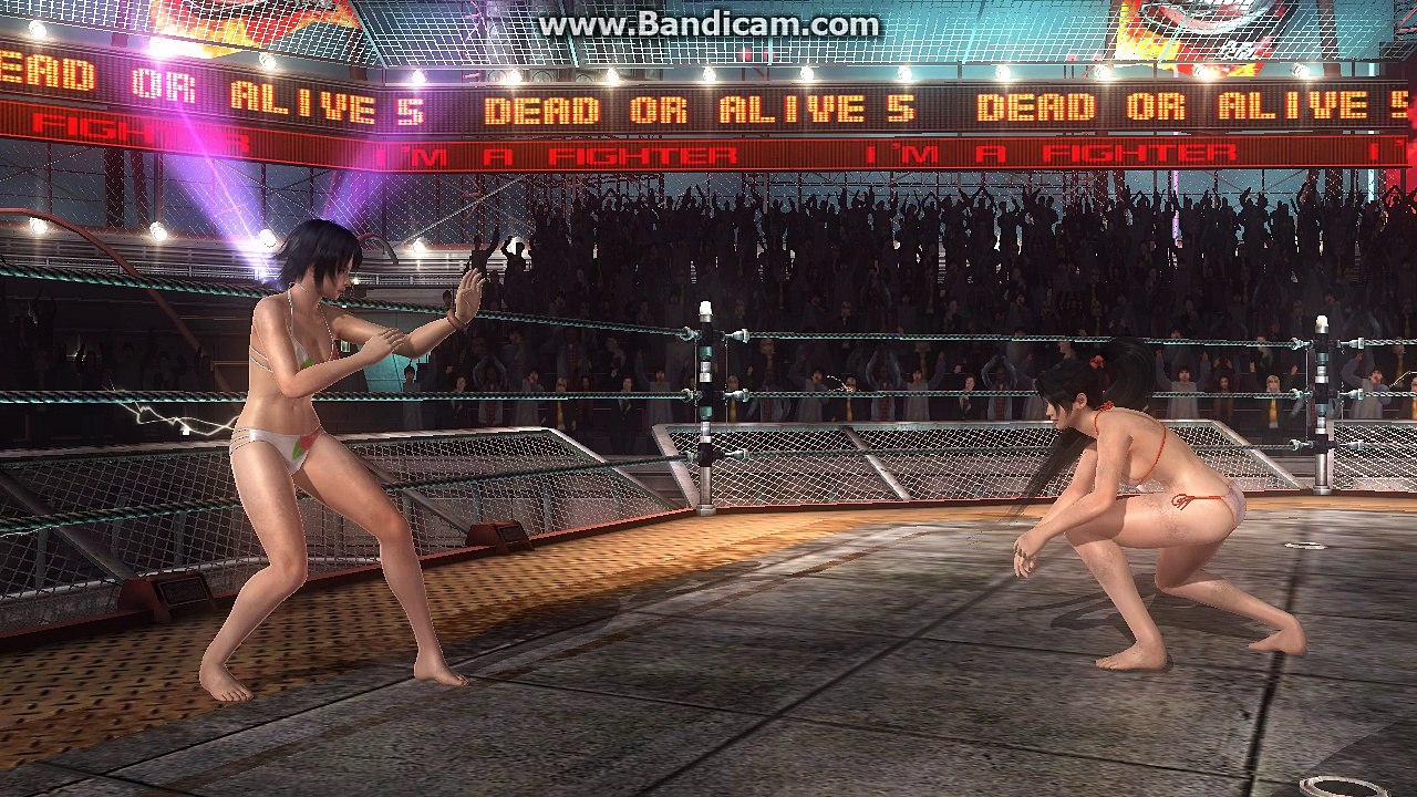 DOA5LR Replay - Flower Bikini Pai vs Red Bikini Momiji 陳佩VS紅葉-比基尼對決