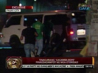 24 Oras: Tinaguriang 'Gagamba Boys' pinagdadampot ng mga otoridad