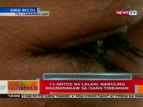 BT: 11-anyos na lalaki sa CamSur, nahuling nagnanakaw sa isang tindahan