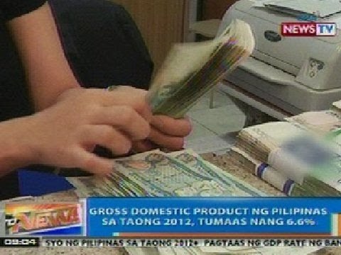 NTG: GDP ng Pilipinas sa taong 2012, tumaas nang 6.6%