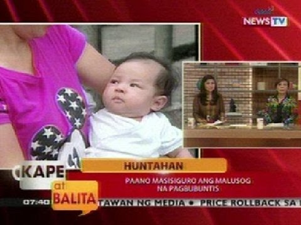 KB: Panlasa ng Masa: Paano masisiguro ang malusog na pagbubuntis