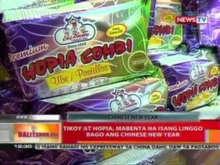 BT: Tikoy at hopia, mabenta na isang linggo bago ang Chinese New Year