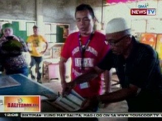 BT: Ilang balota, 'di tinanggap ng PCOS machine sa mock elections sa Maguindanao