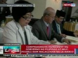 NTVL: Comprehensive agreement ng Gobyerno ng Pilipinas at MILF, posible raw malagdaan na sa Marso
