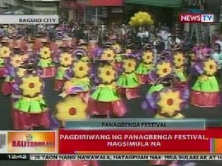 BT: Pagdiriwang ng Panagbenga Festival sa Baguio City, nagsimula na