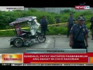 BT: Sundalo, patay matapos pagbabarilin ang bahay ni Coco Rasuman sa Marawi City