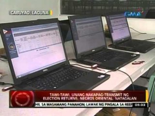 24 Oras: Comelec: Naging maayos ang pag-transmit ng resulta ng mock elections