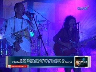 Saksi: Pagsugpo sa political dynasty, tema ng concert sa UP Diliman