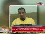 BT: DFA, inaasikaso na ang mga papeles para makauwi na ang OFW na si Dondon Lanuza